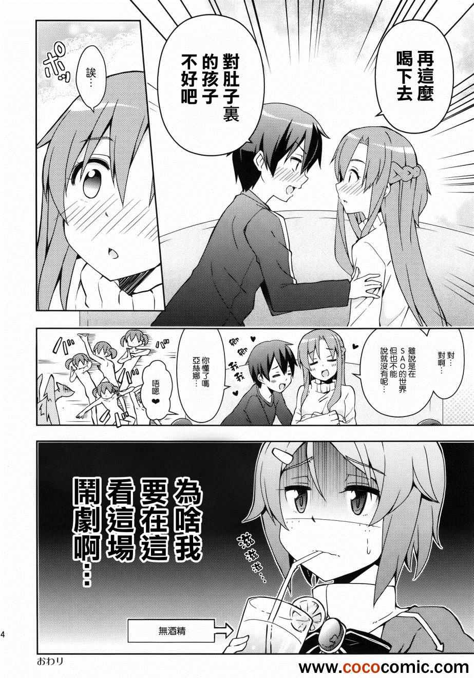 《我与亚丝娜的新婚生活太修罗场了!?》漫画 新婚生活 002集