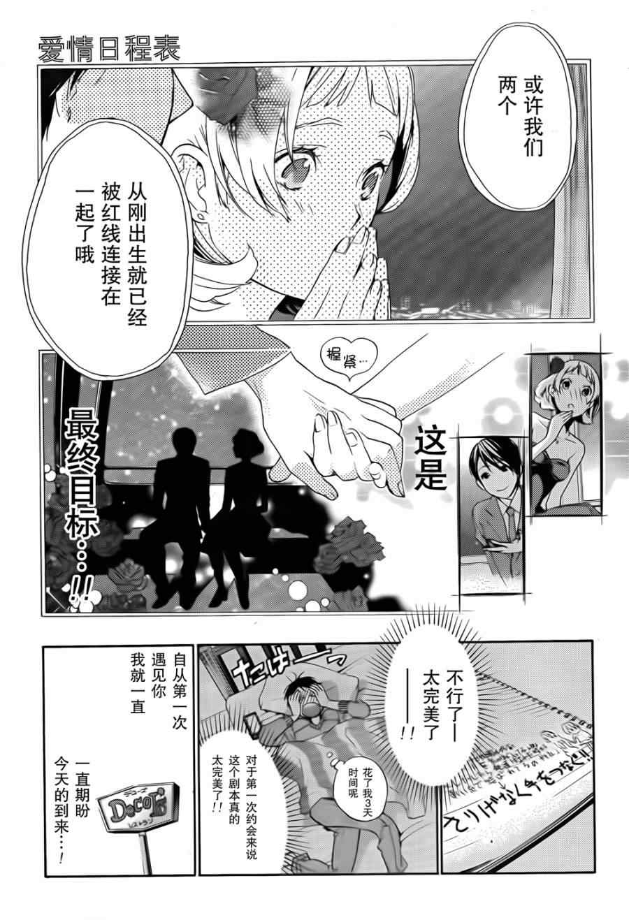 《爱情日程表》漫画 002集