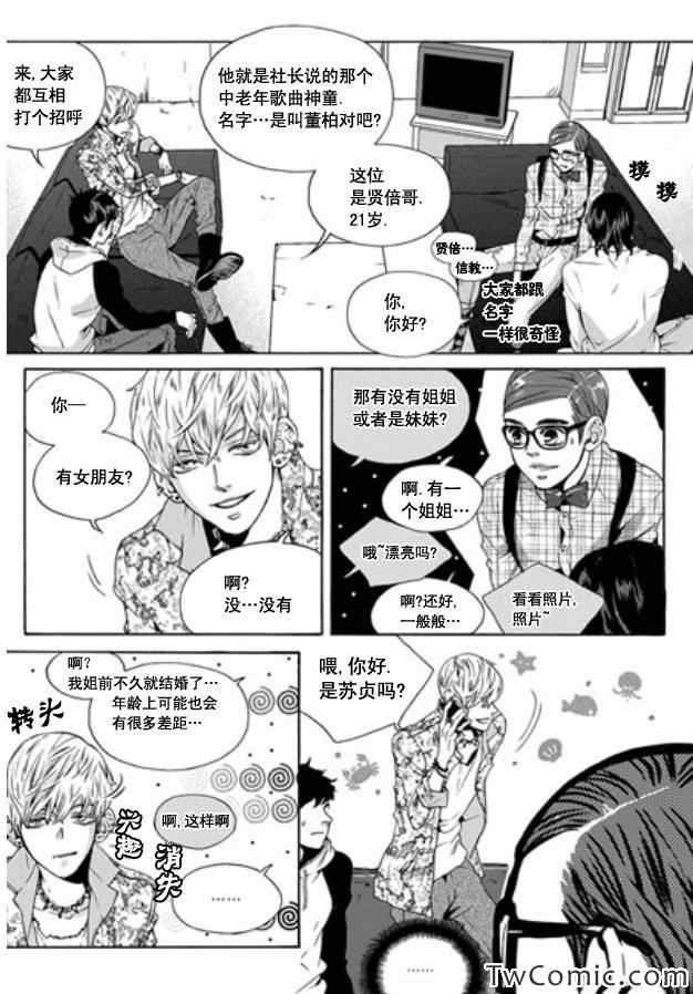 《韩俗乐明星》漫画 003集