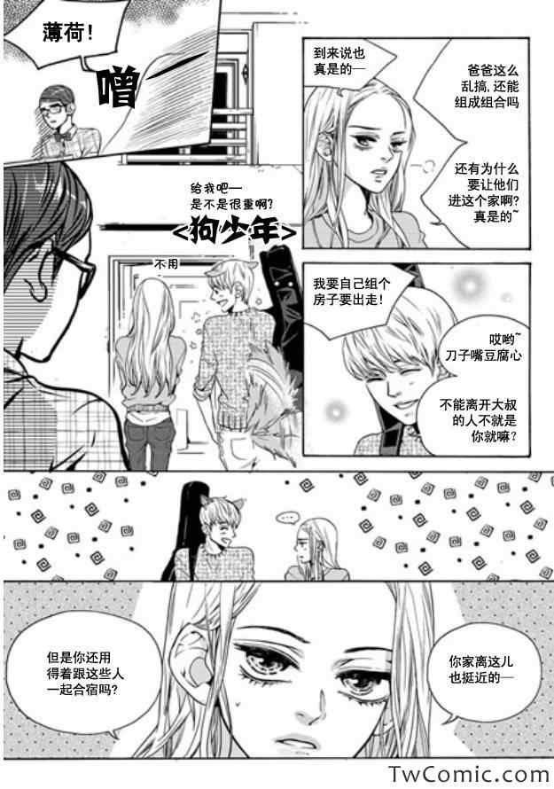 《韩俗乐明星》漫画 003集