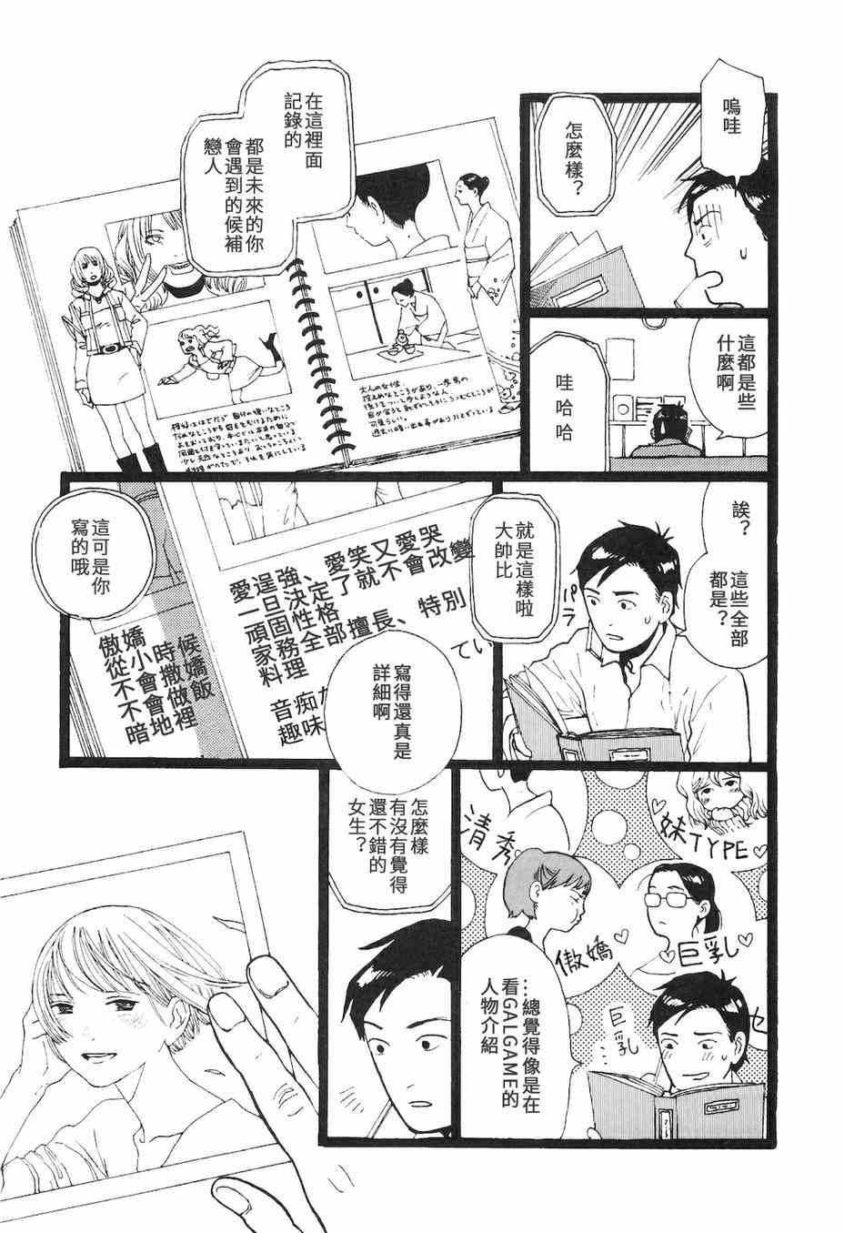 《抽屉里的温室箱》漫画 07恋人清单