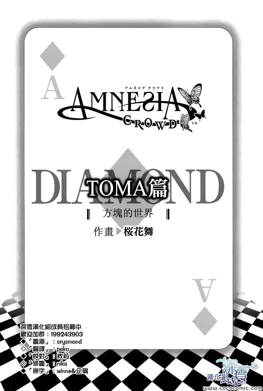 《Amnesia Crowd》漫画 TOMA篇樱花舞