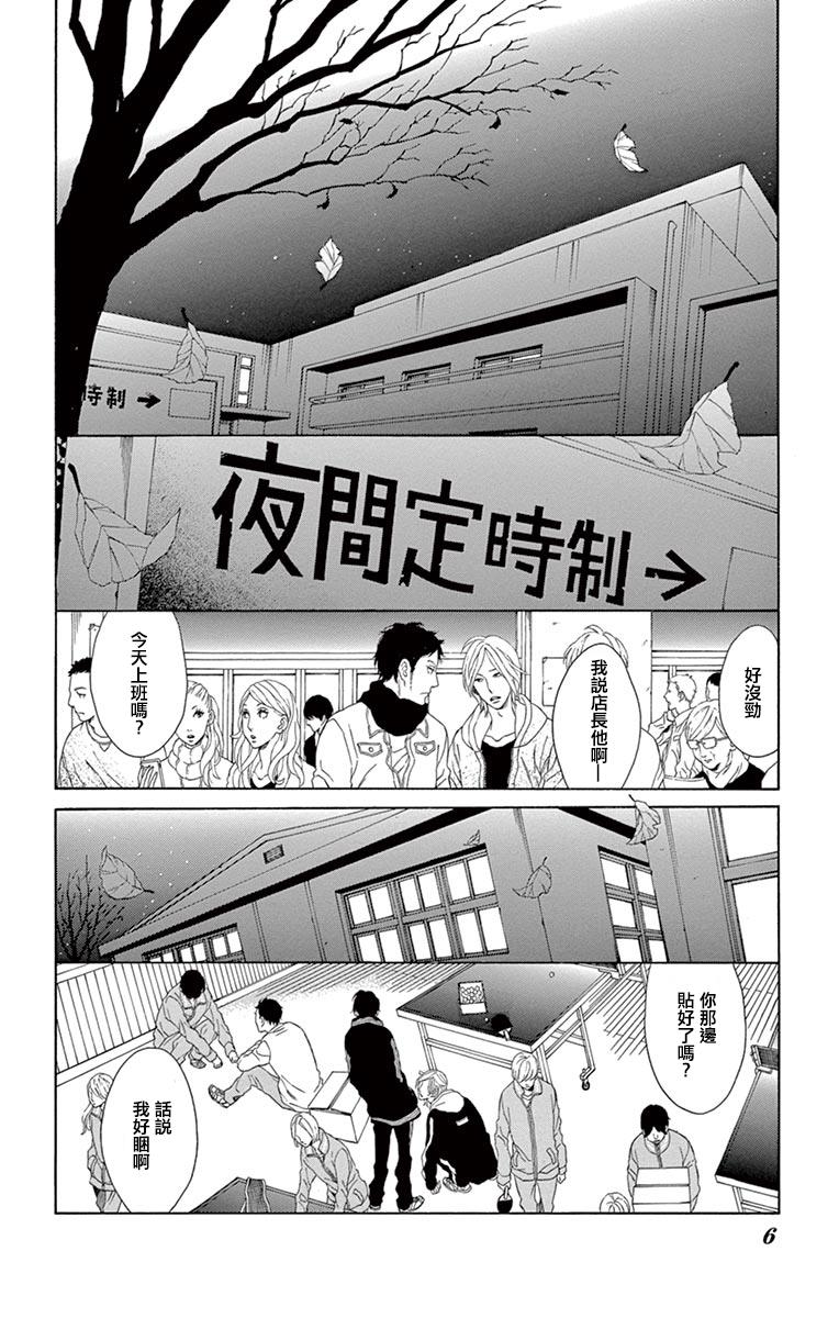 《闪闪烁烁于夜里飘落》漫画 001话