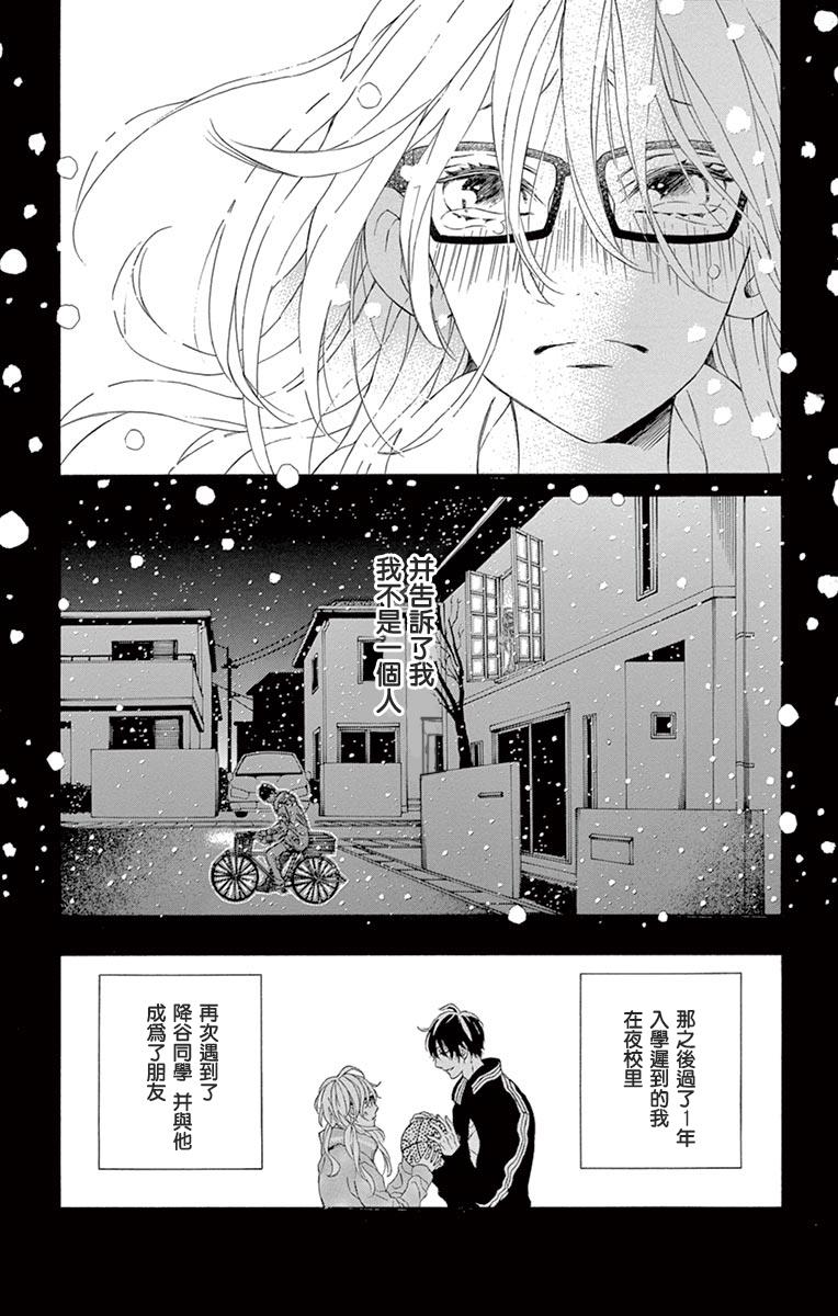 《闪闪烁烁于夜里飘落》漫画 001话