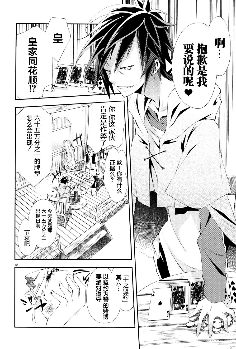 《No game No life》漫画 002集