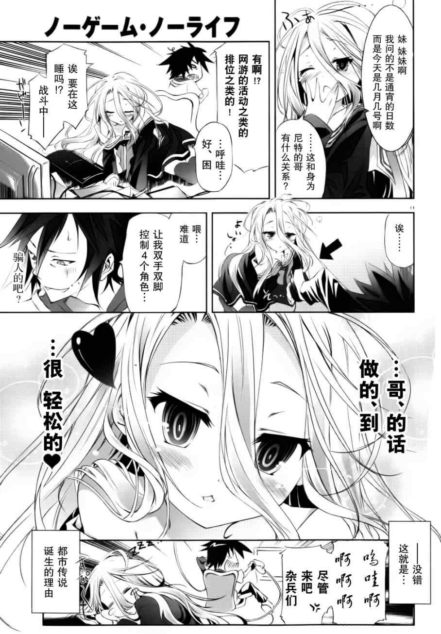 《No game No life》漫画 001集