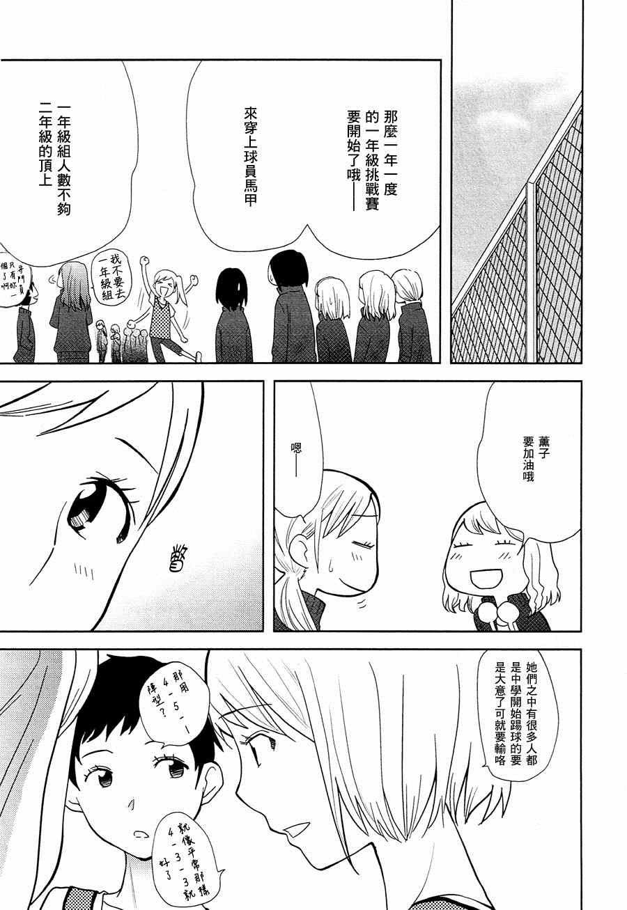 《足球少女》漫画 001集