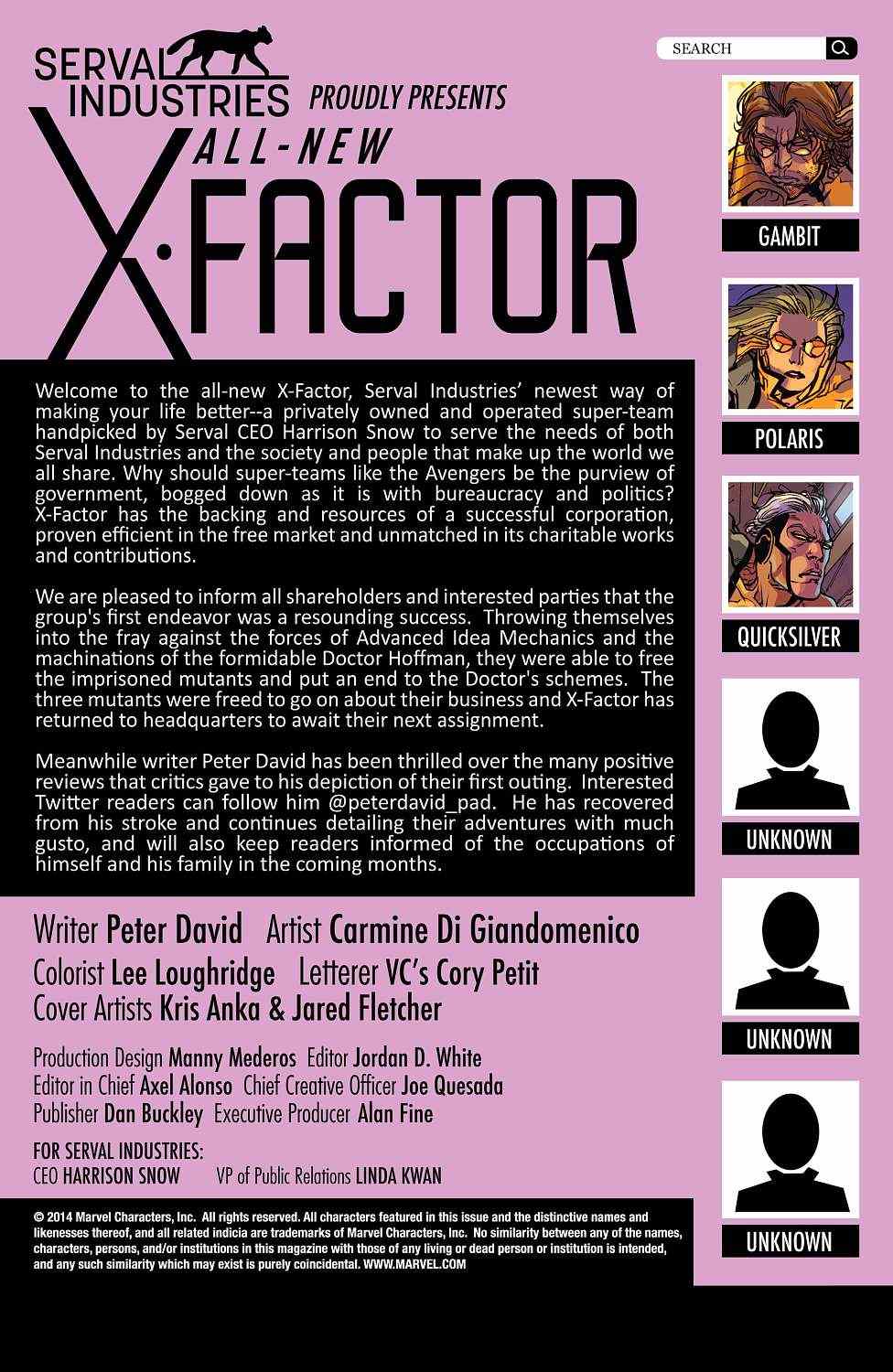 《all new x-factor》漫画 003卷