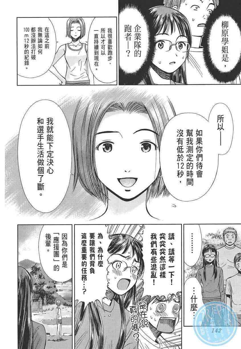 《应援团少女》漫画 001卷