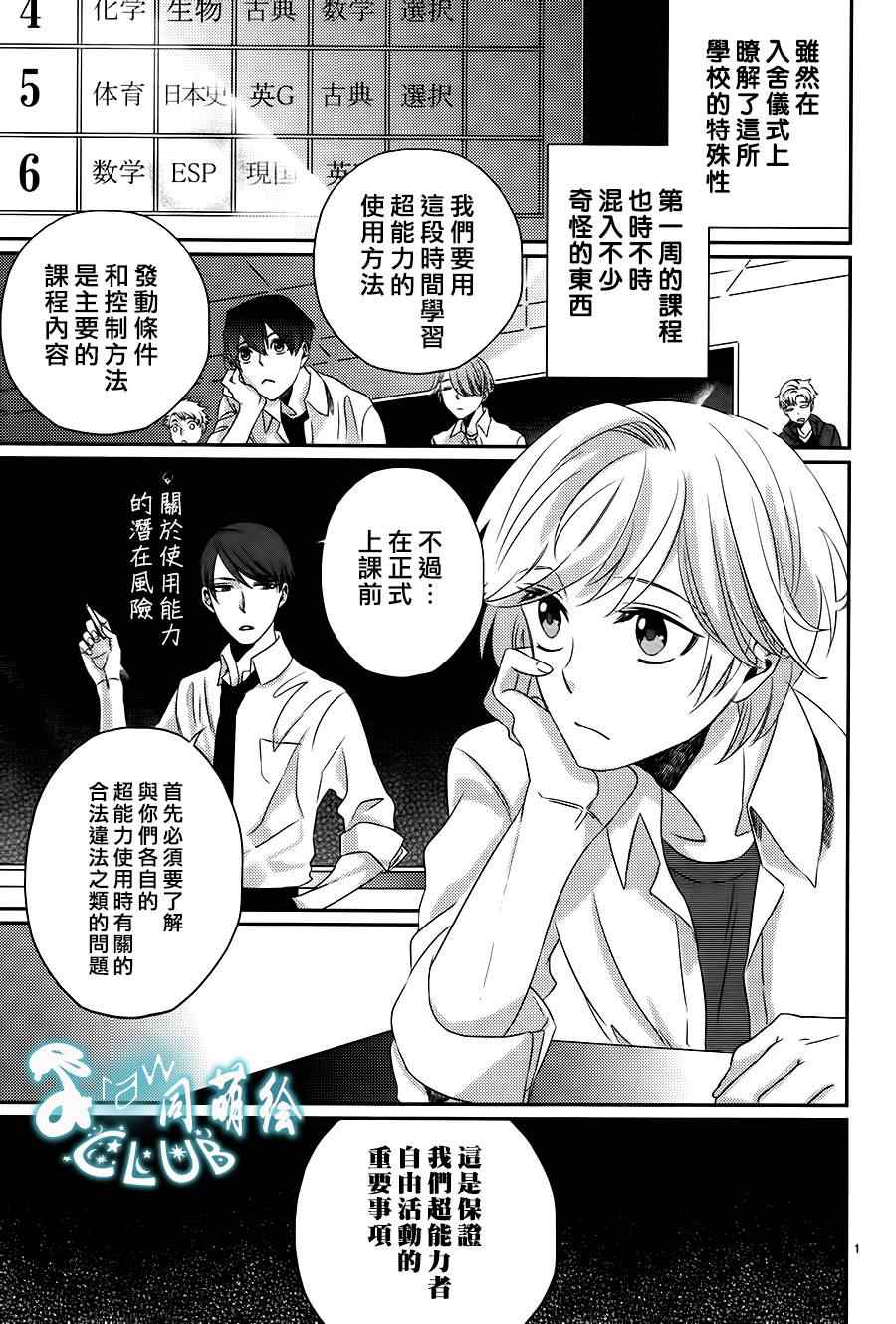 《四叶男子宿舍战线》漫画 002集