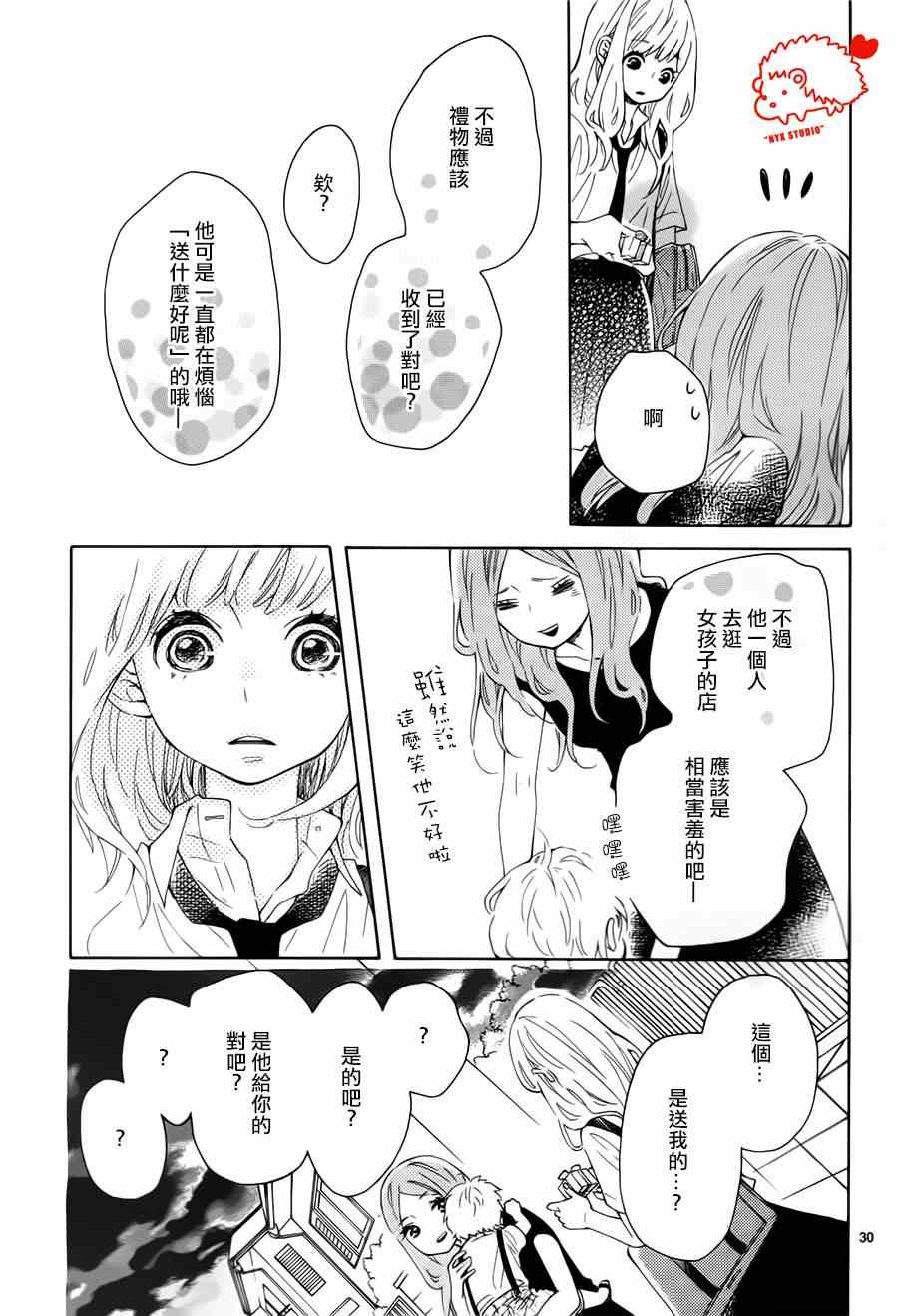 《恋爱小刺猬》漫画 017集