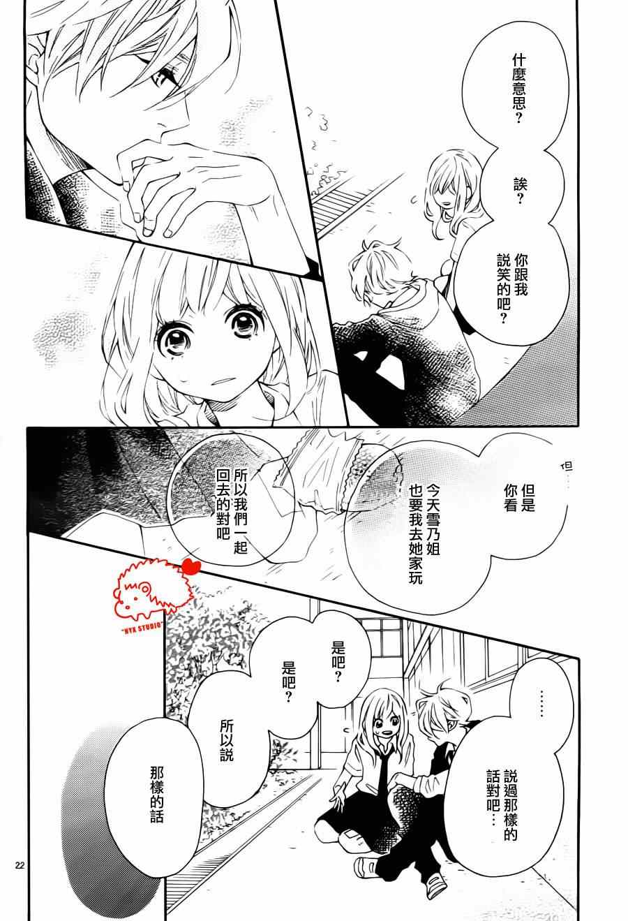 《恋爱小刺猬》漫画 009集