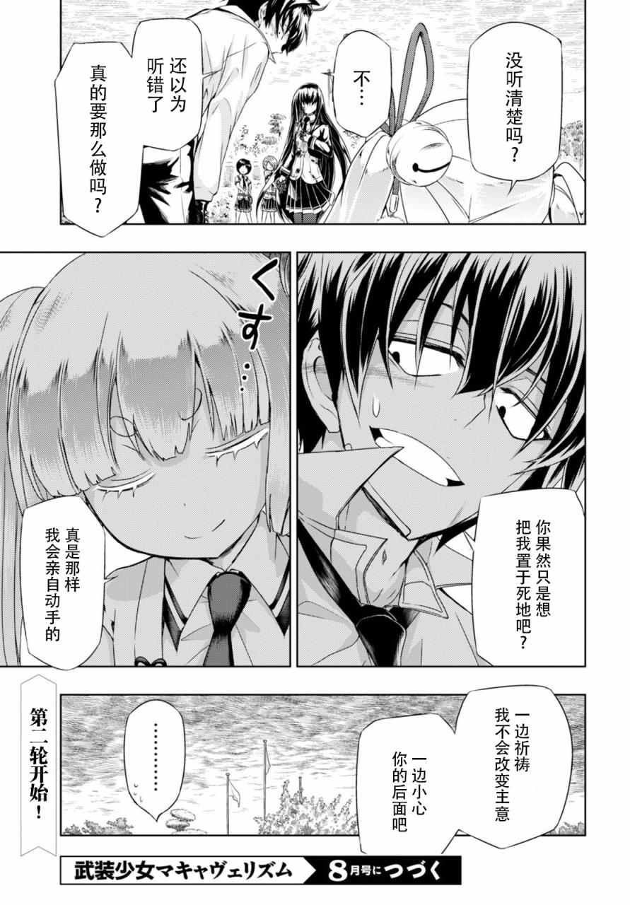 《武装少女》漫画 027话