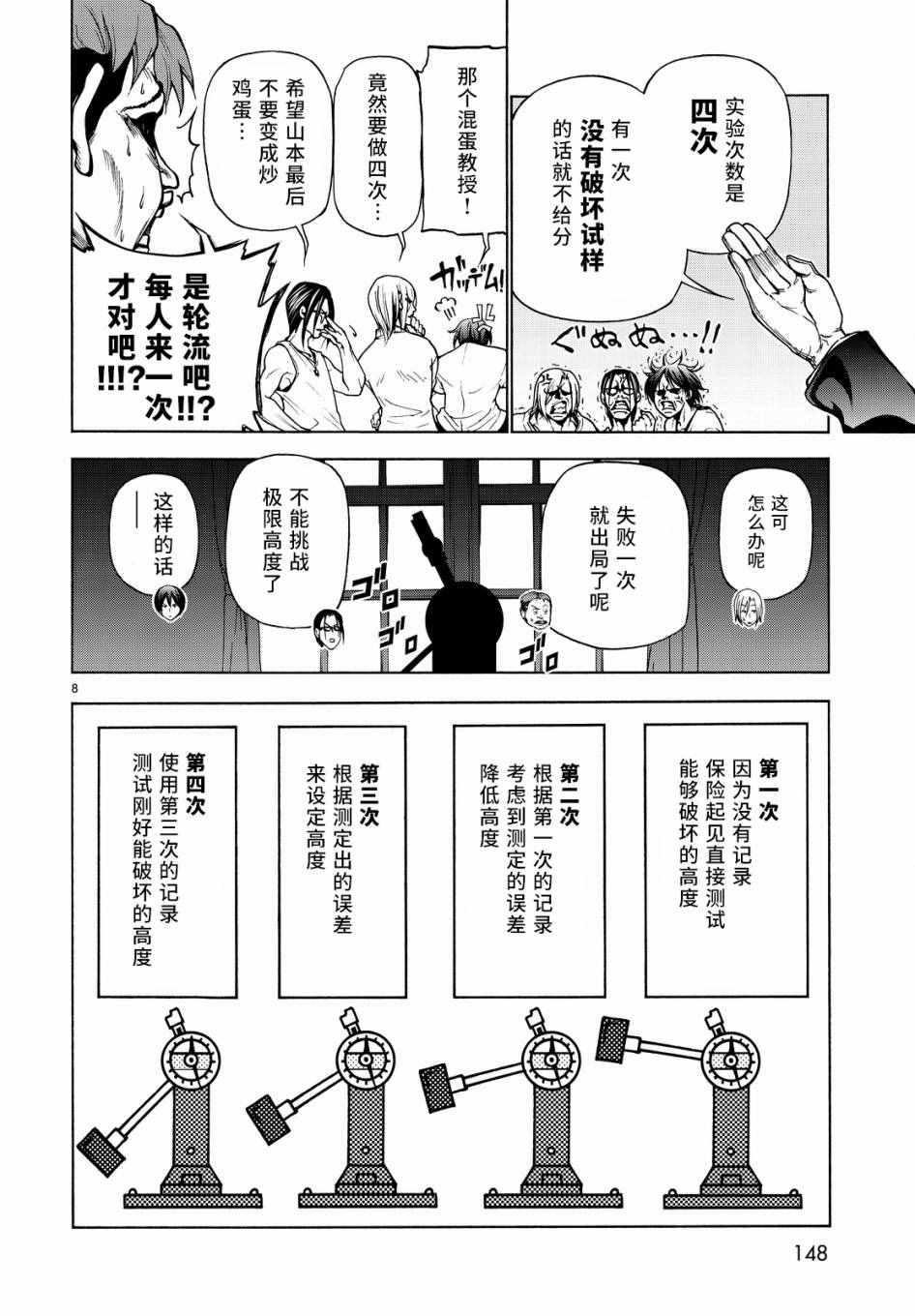 《GrandBlue》漫画 032话