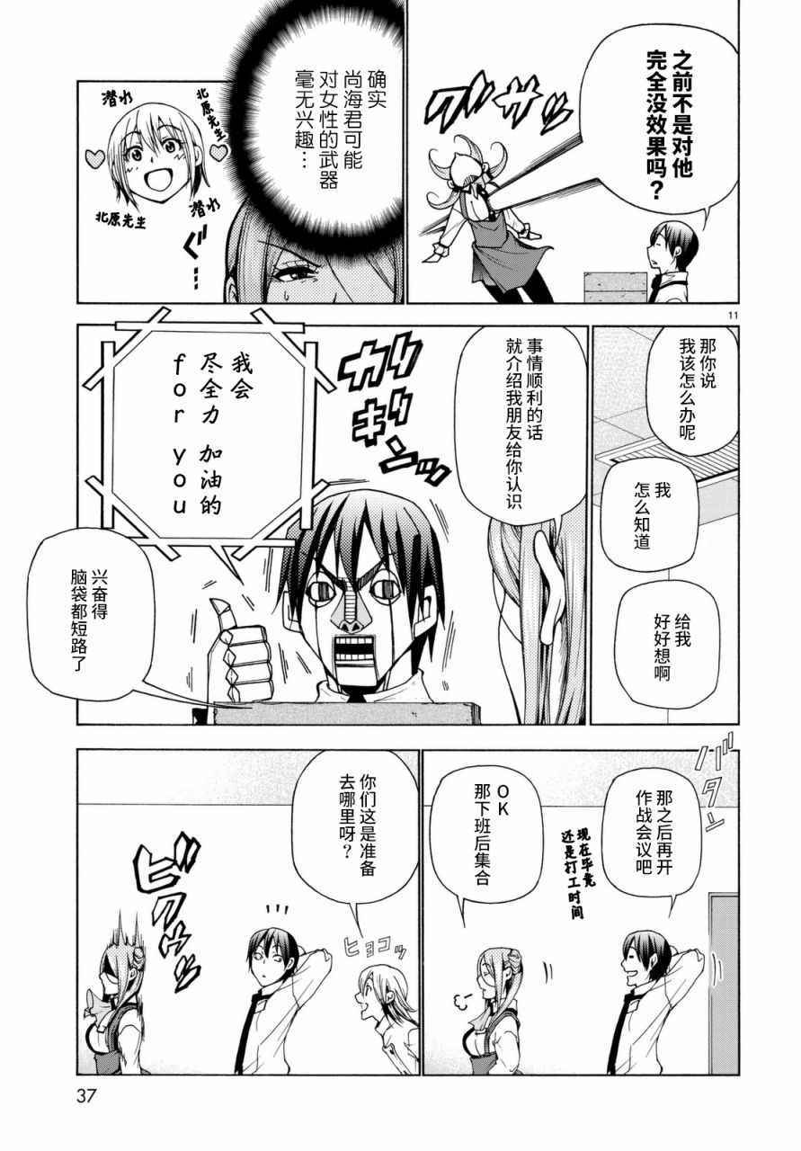 《GrandBlue》漫画 037话