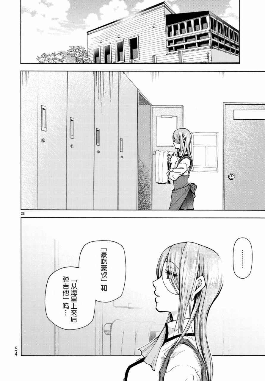 《GrandBlue》漫画 037话