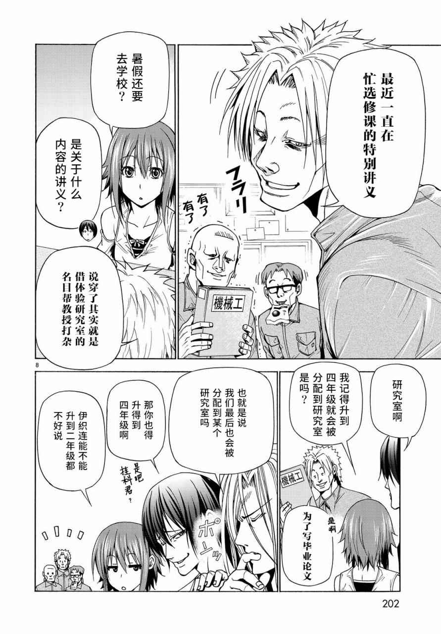 《GrandBlue》漫画 040话