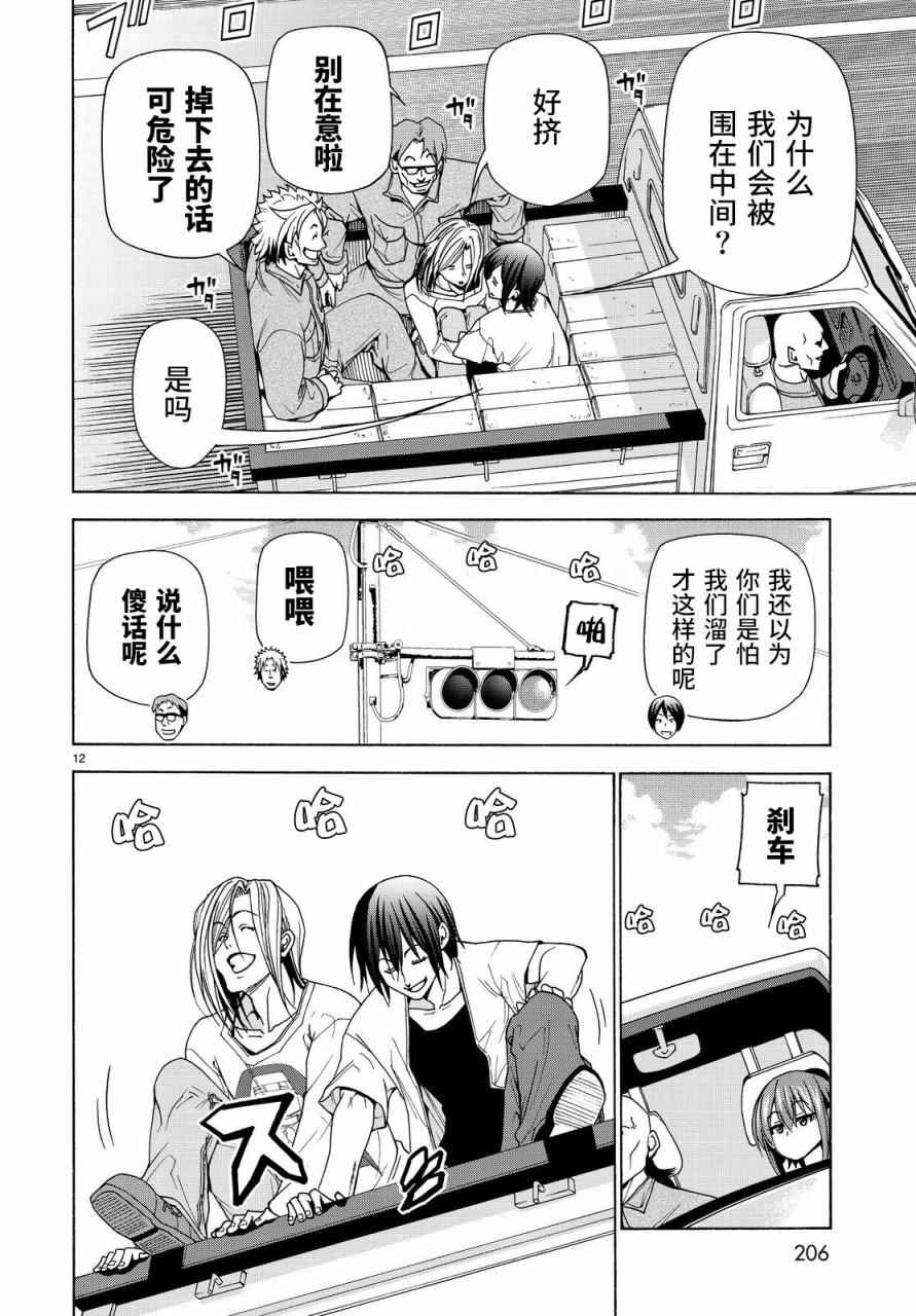 《GrandBlue》漫画 040话