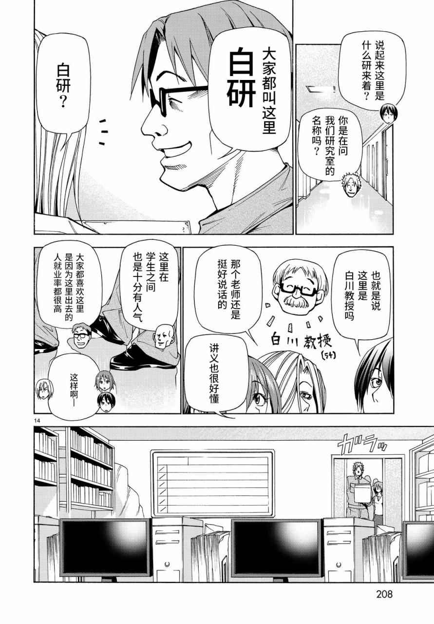 《GrandBlue》漫画 040话