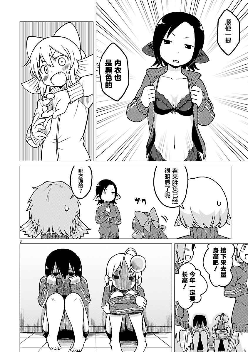 《深海鱼的鮟鱇小姐》漫画 021话