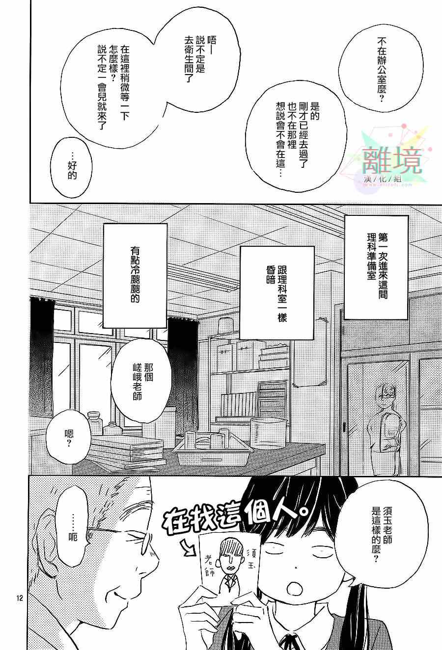 《花与天枰》漫画 短篇1