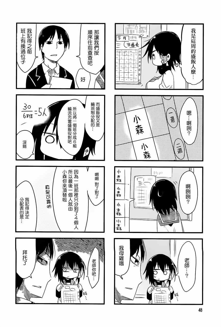 《小森拒不了！》漫画 小森拒不了 021集