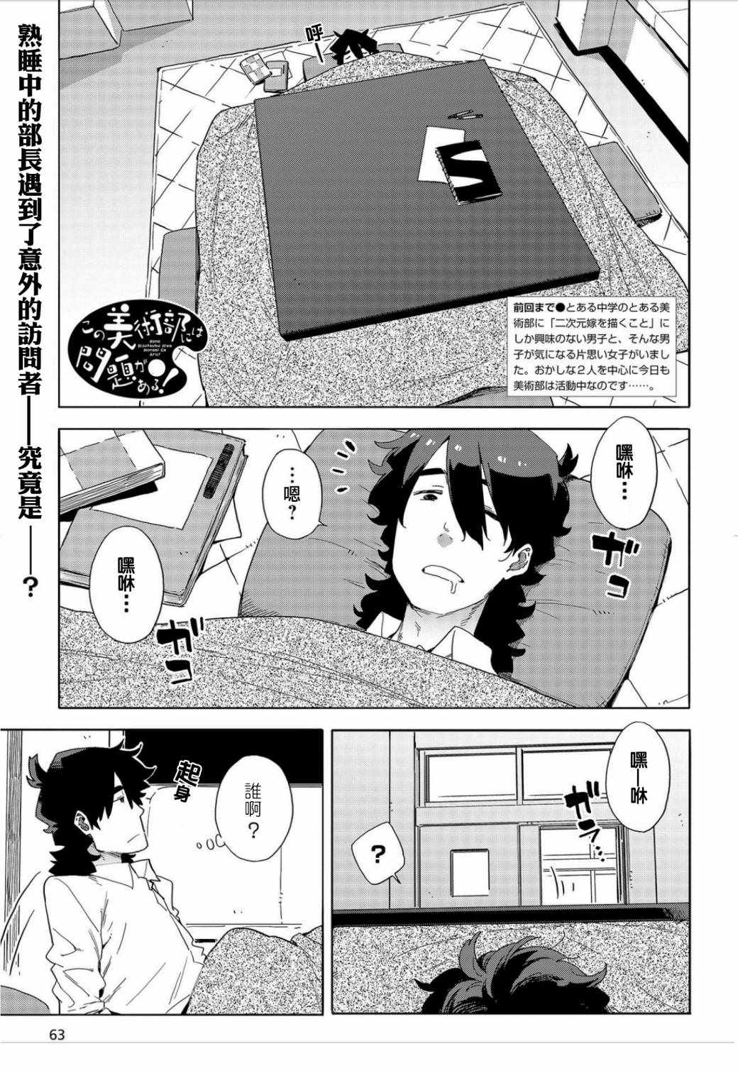 《这个美术部有问题！》漫画 这个美术部有问题 063话