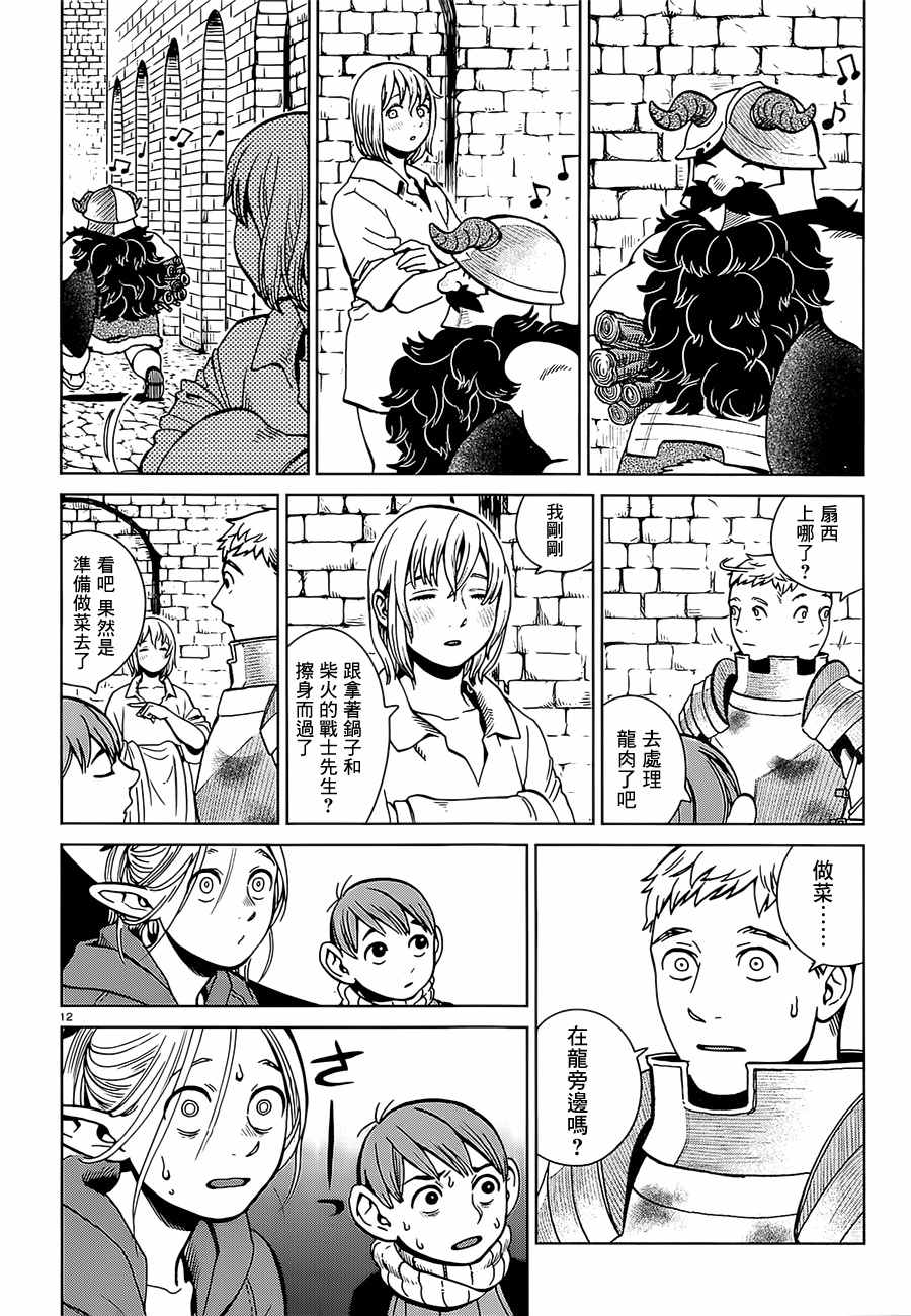 《迷宫饭》漫画 028话