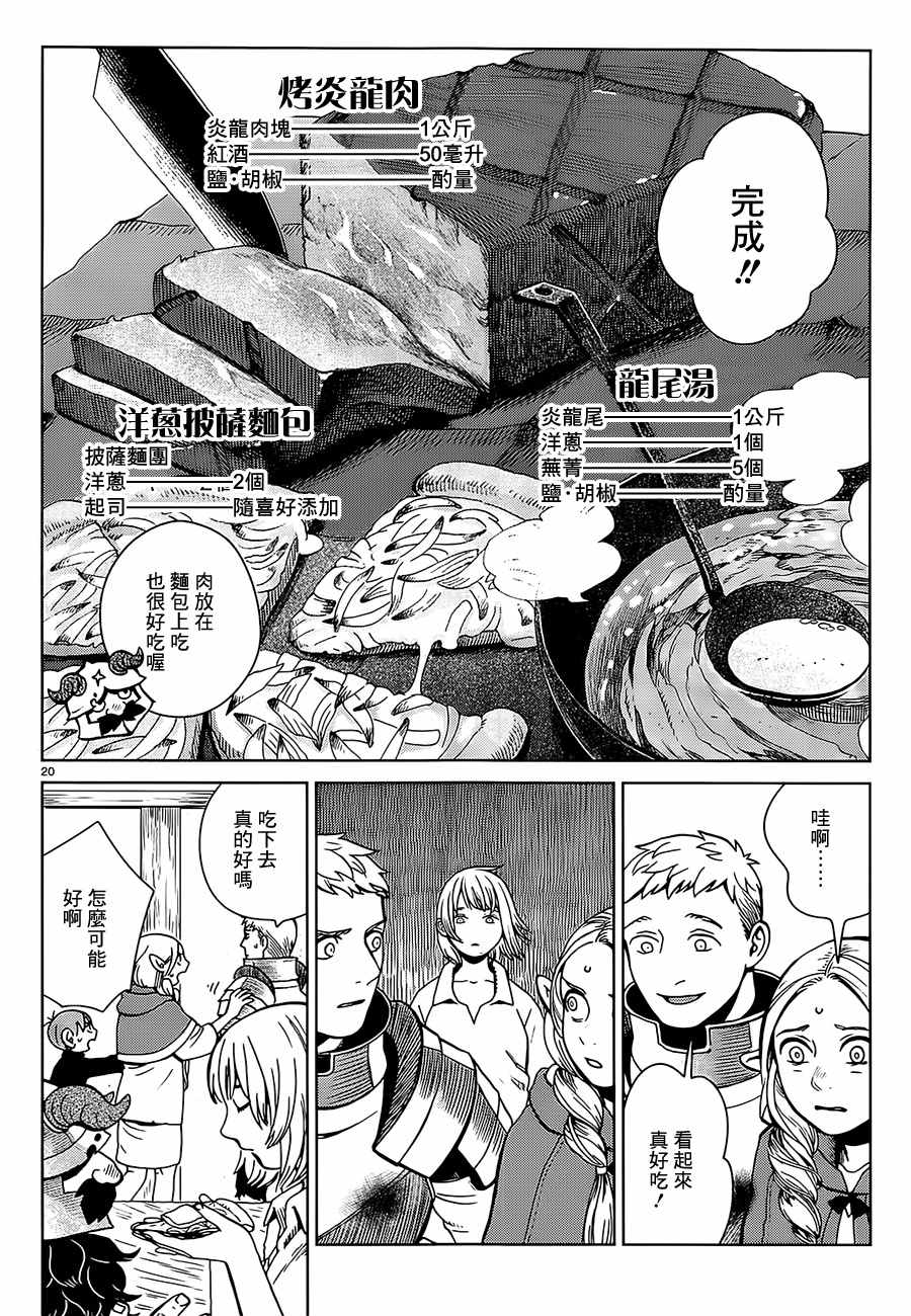 《迷宫饭》漫画 028话