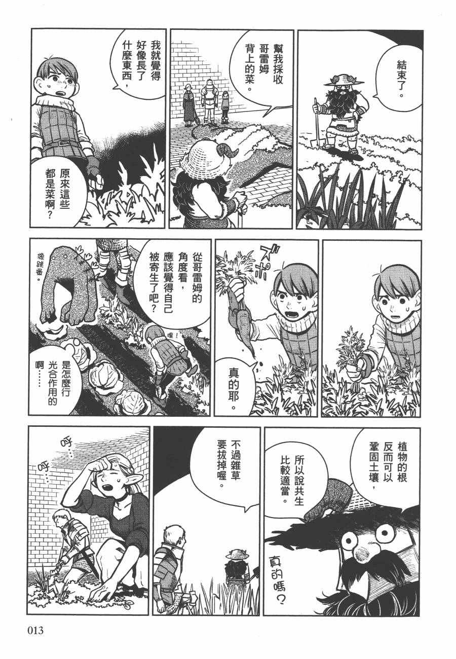 《迷宫饭》漫画 舌尖上的地下城 002卷