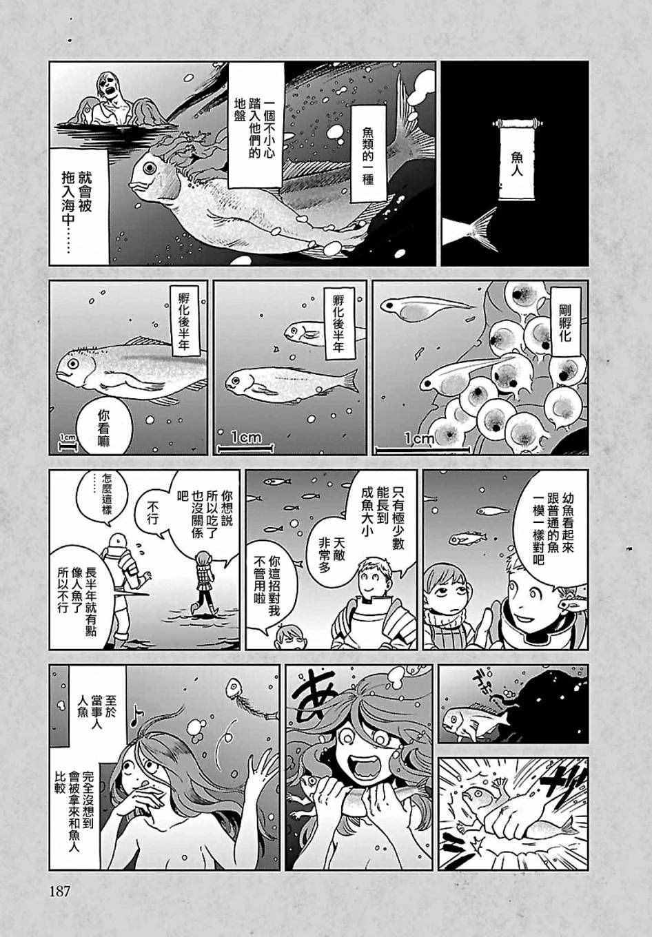 《迷宫饭》漫画 舌尖上的地下城 04卷附录