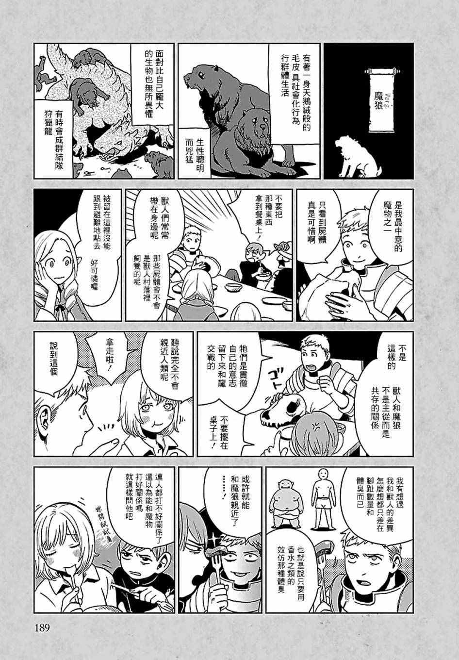 《迷宫饭》漫画 舌尖上的地下城 04卷附录