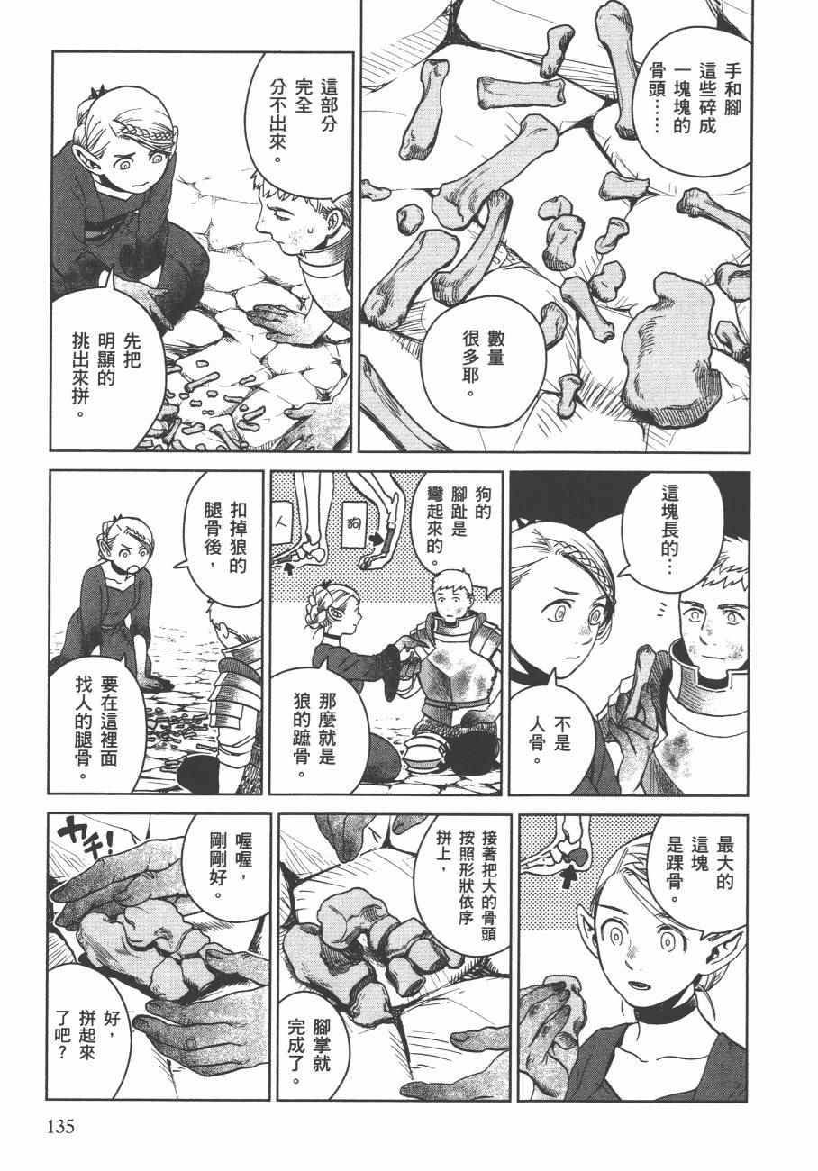 《迷宫饭》漫画 舌尖上的地下城 004卷