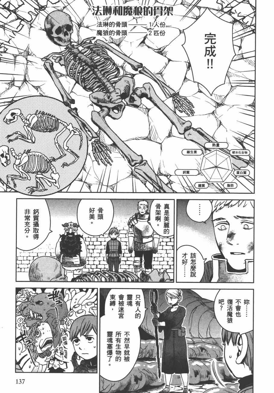 《迷宫饭》漫画 舌尖上的地下城 004卷