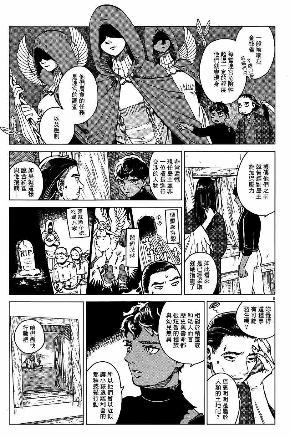 《迷宫饭》漫画 舌尖上的地下城 045话