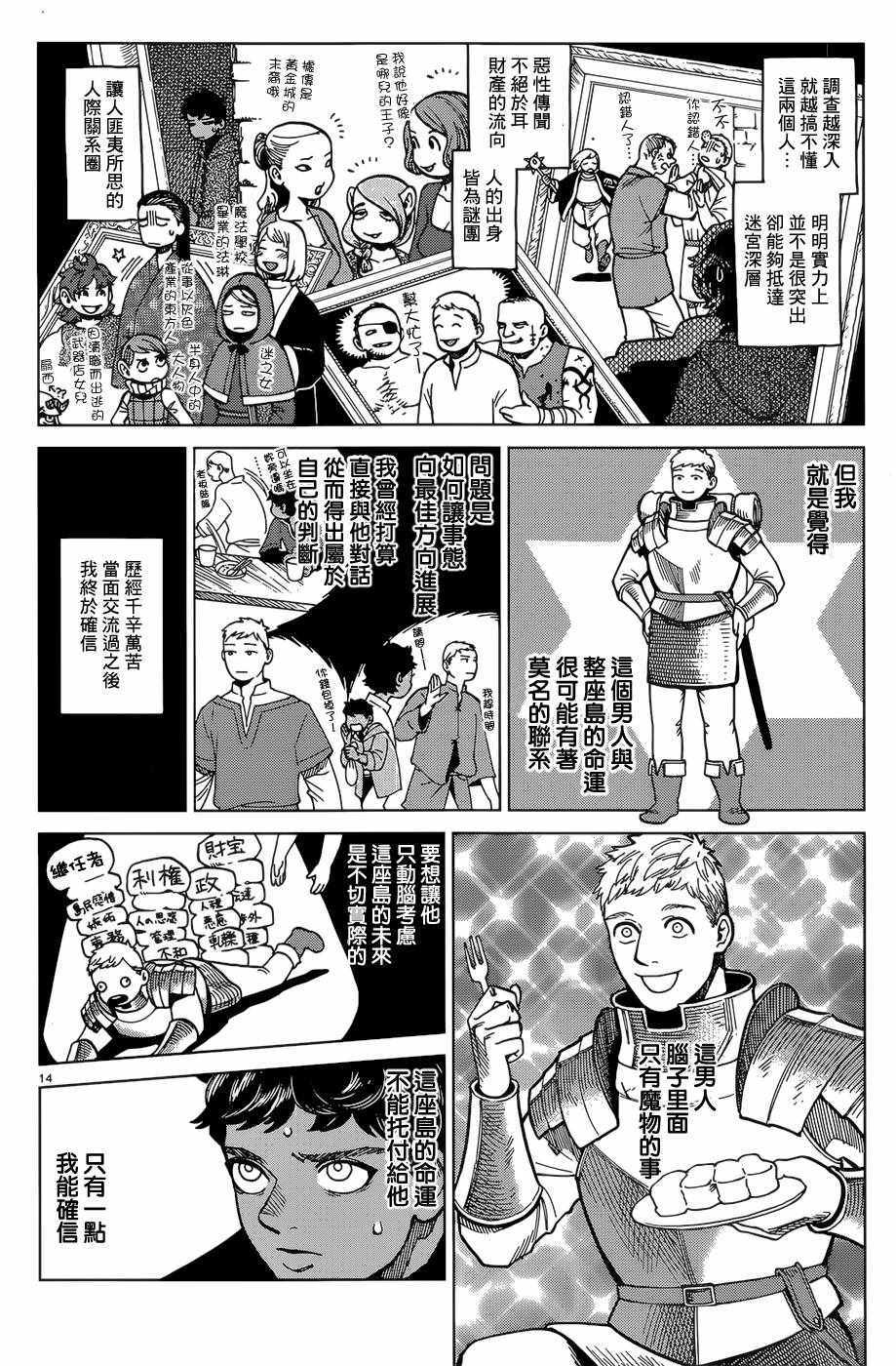 《迷宫饭》漫画 舌尖上的地下城 045话