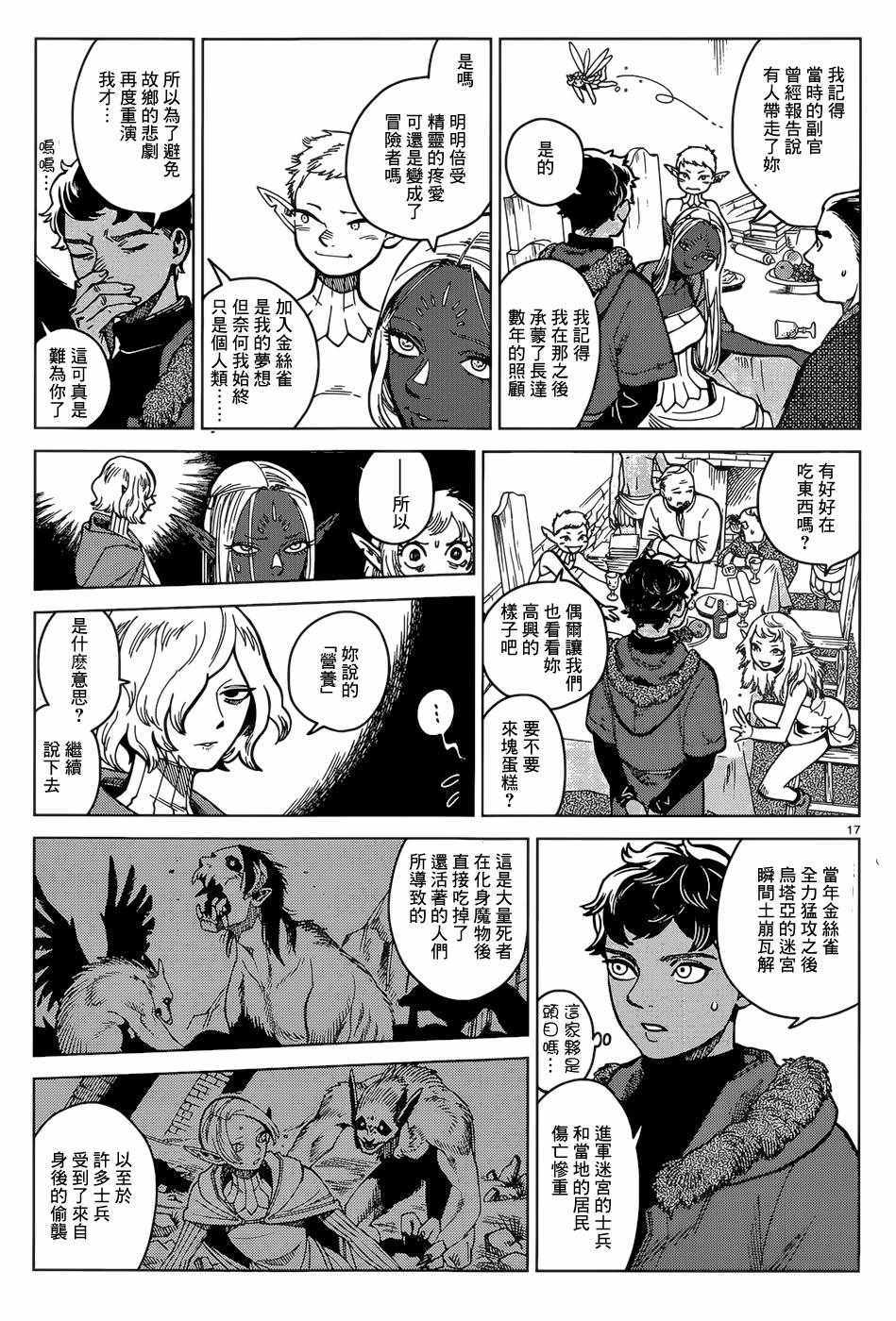 《迷宫饭》漫画 舌尖上的地下城 045话