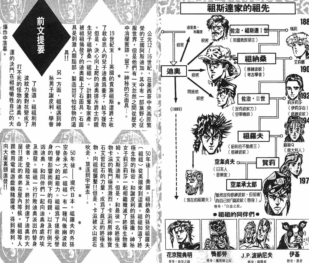 《JOJO奇妙冒险》漫画 jojo26卷