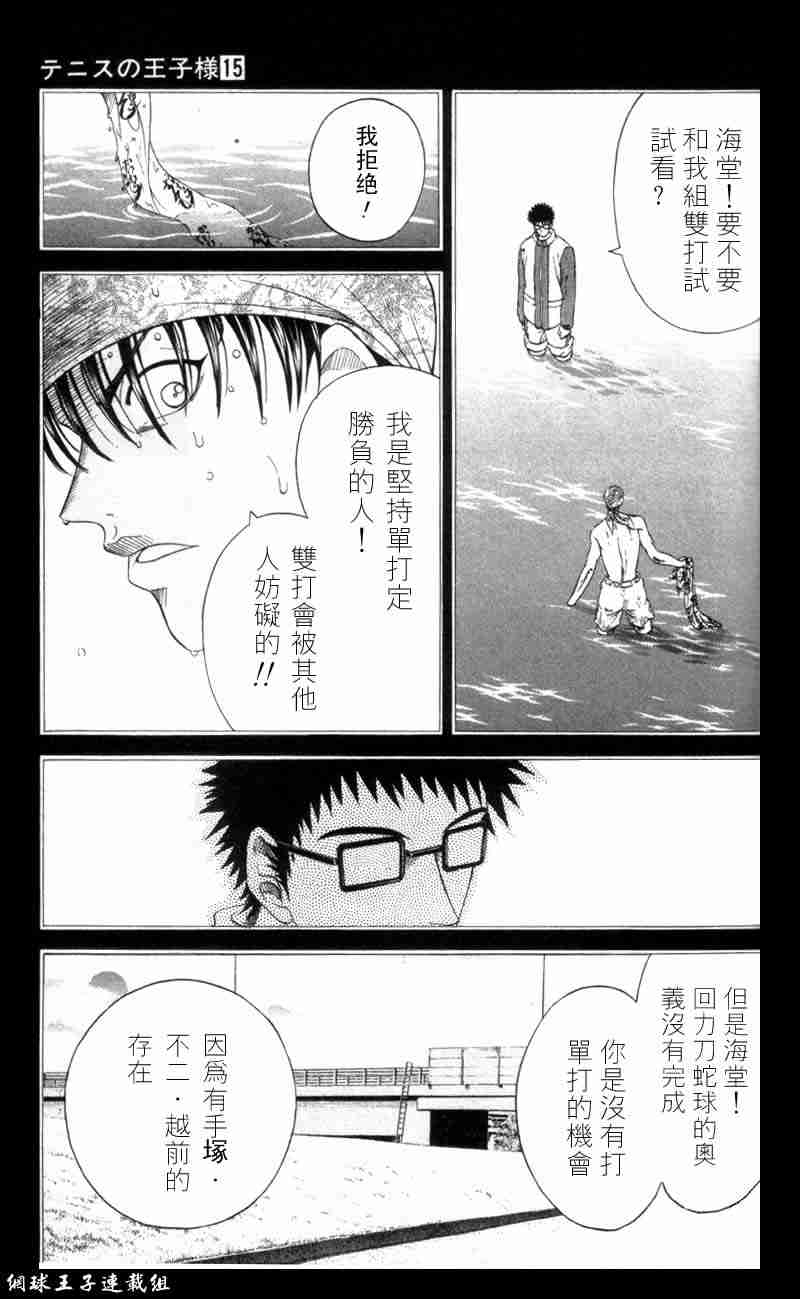 《网球王子》漫画 15卷