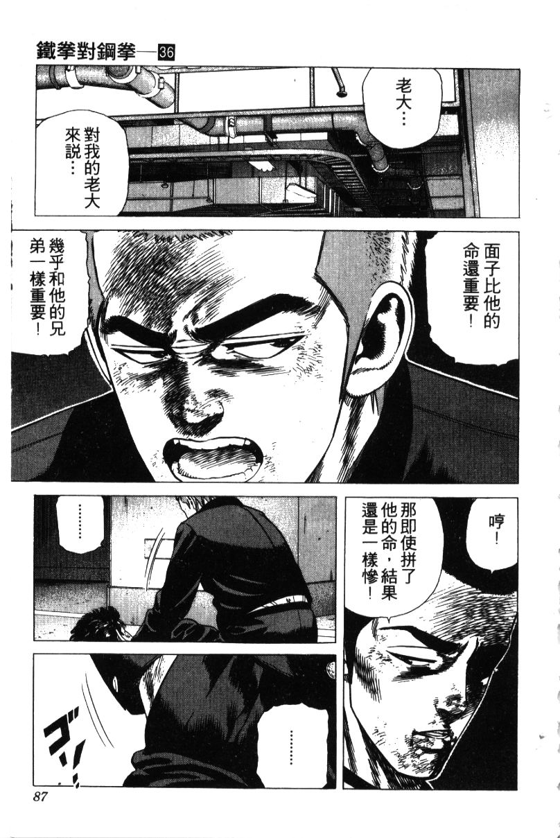 《铁拳对钢拳》漫画 无赖布鲁斯36卷