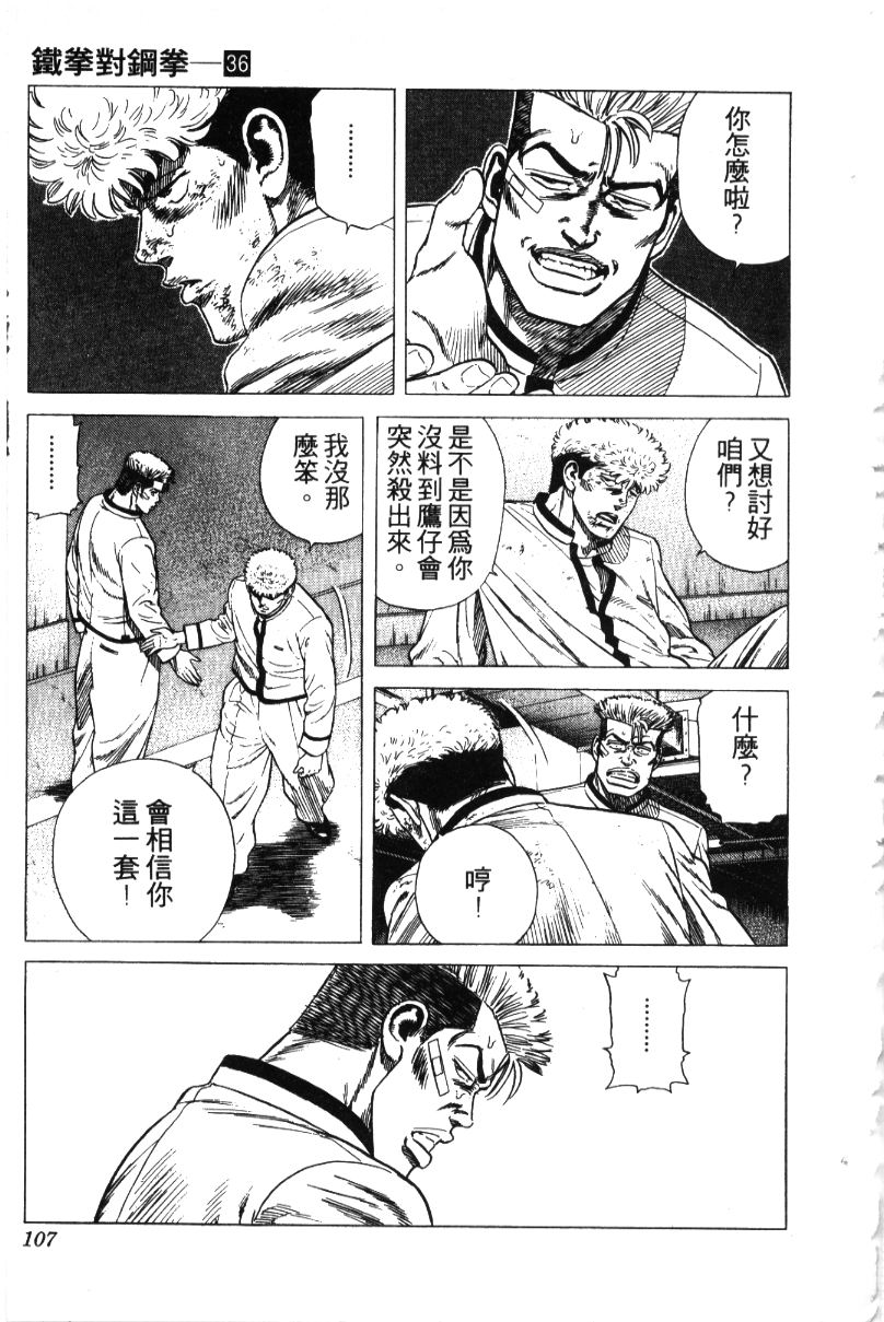 《铁拳对钢拳》漫画 无赖布鲁斯36卷