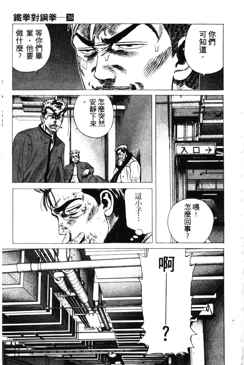 《铁拳对钢拳》漫画 无赖布鲁斯36卷