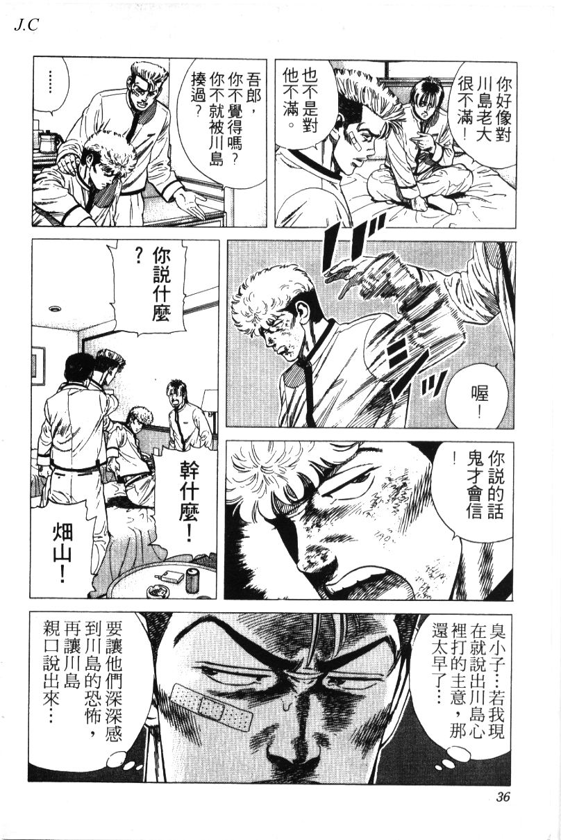 《铁拳对钢拳》漫画 无赖布鲁斯35卷