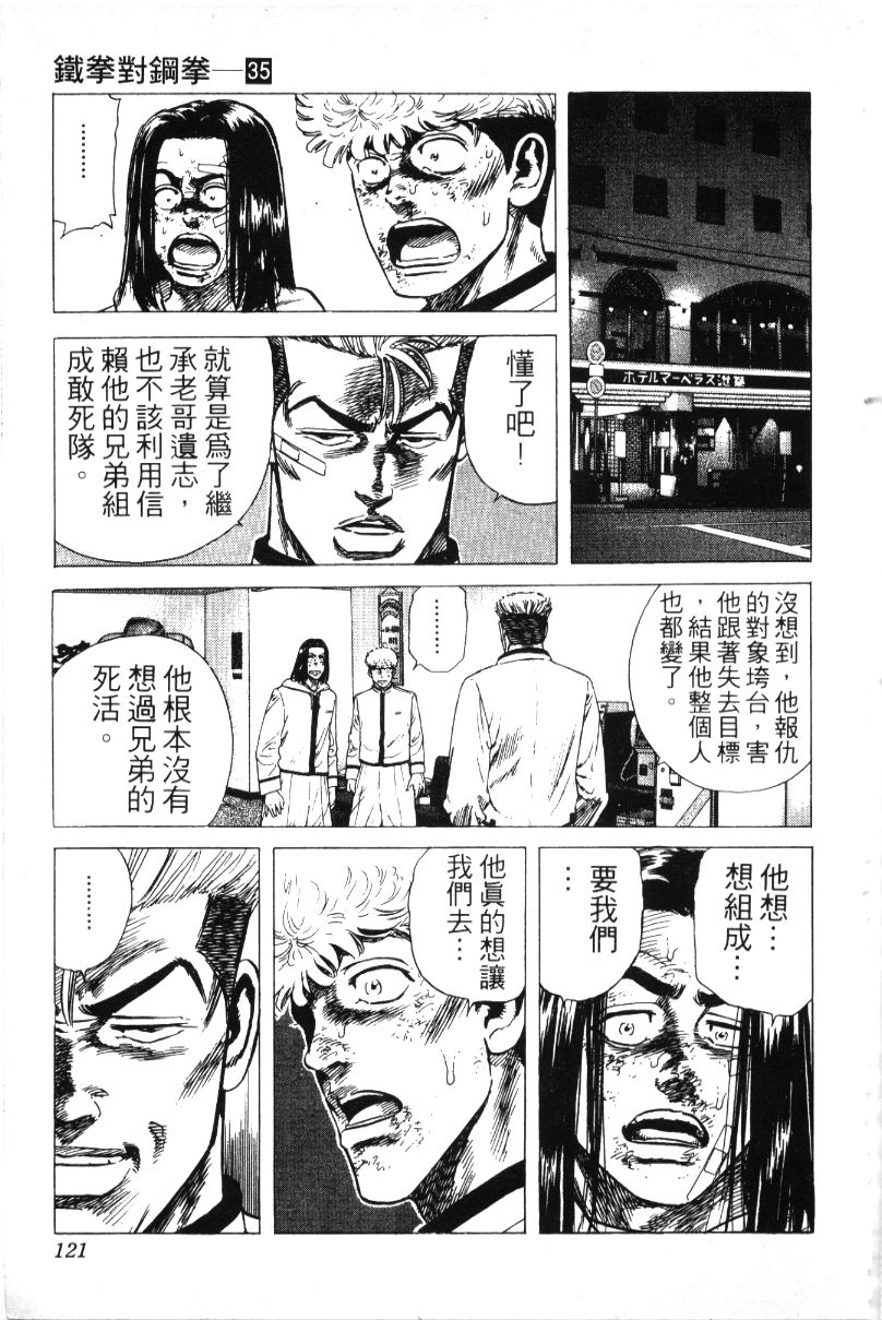 《铁拳对钢拳》漫画 无赖布鲁斯35卷