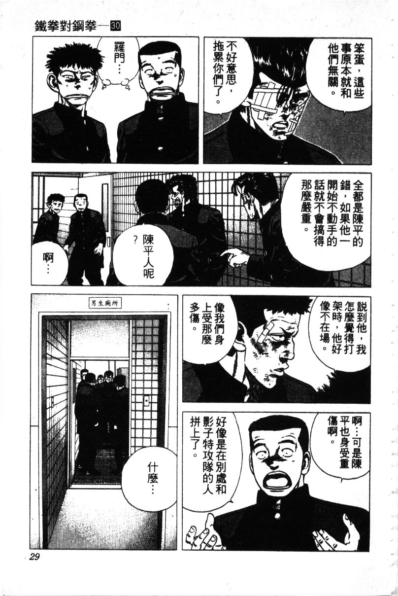 《铁拳对钢拳》漫画 无赖布鲁斯30卷