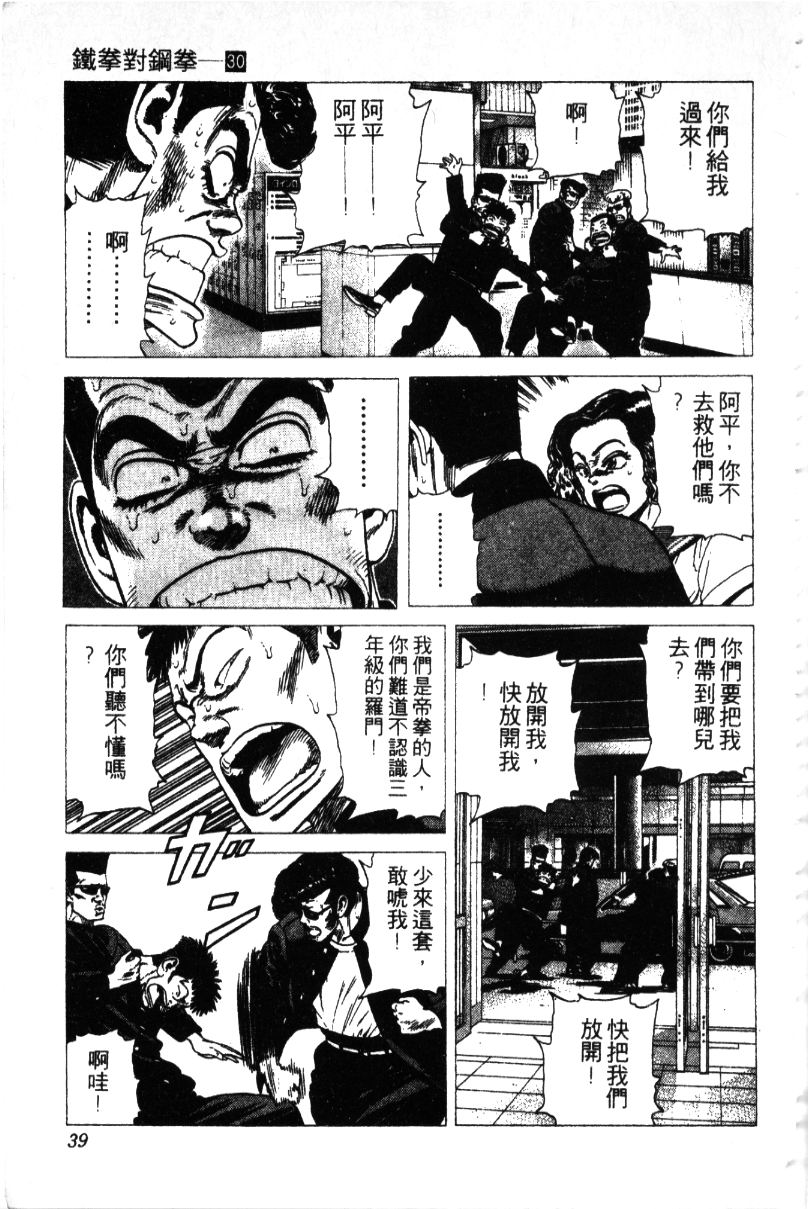 《铁拳对钢拳》漫画 无赖布鲁斯30卷