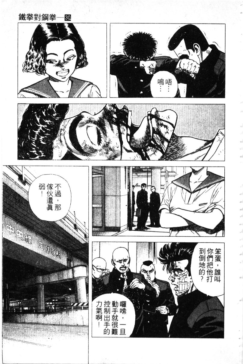 《铁拳对钢拳》漫画 无赖布鲁斯30卷