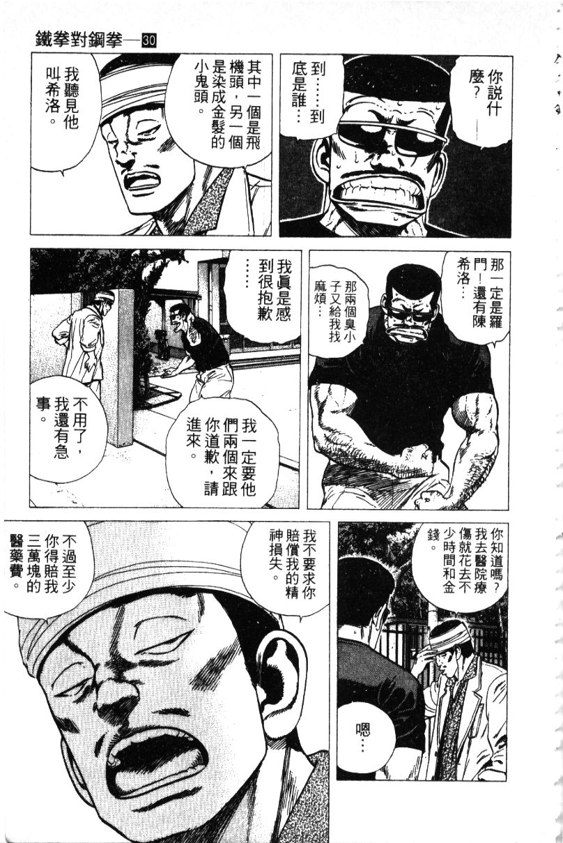 《铁拳对钢拳》漫画 无赖布鲁斯30卷