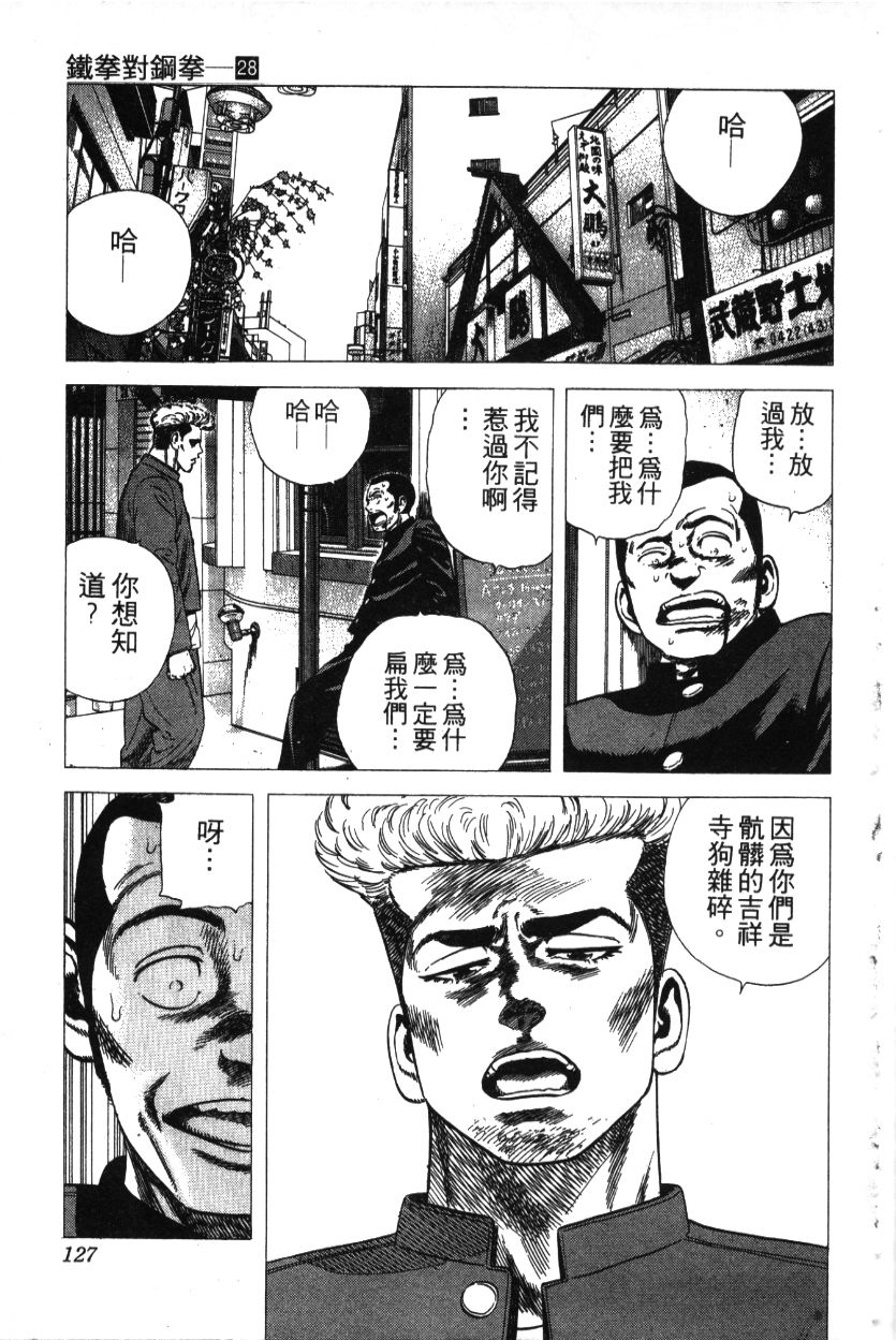 《铁拳对钢拳》漫画 无赖布鲁斯28卷