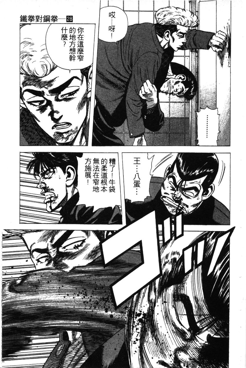 《铁拳对钢拳》漫画 无赖布鲁斯28卷